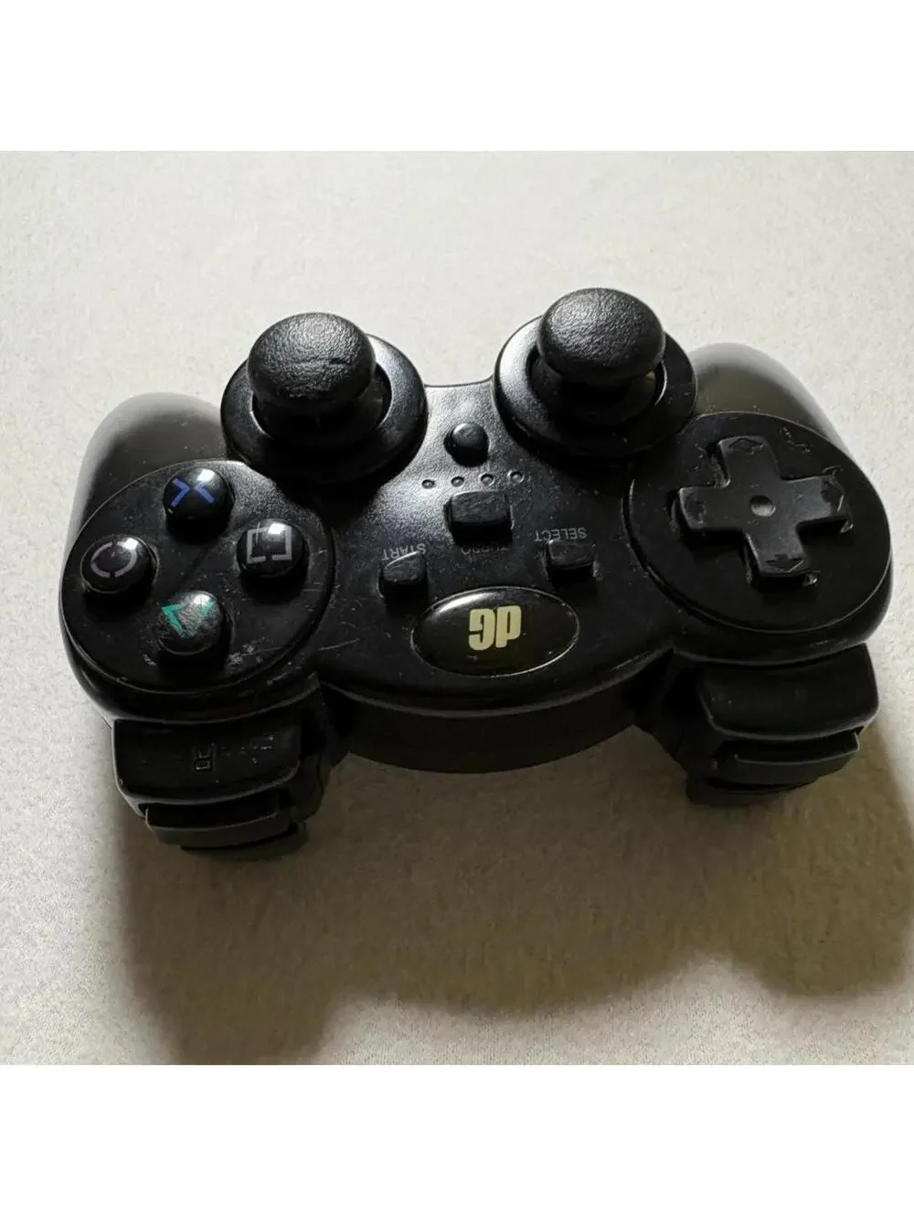 dreamGEAR Radium Wireless Controller for PS3 Black DGPS3-3840